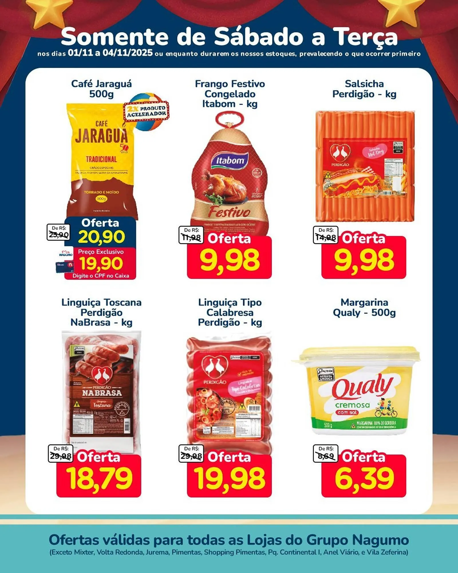 Encarte de Folheto Nagumo 1 de novembro até 4 de novembro 2025 - Pagina 2
