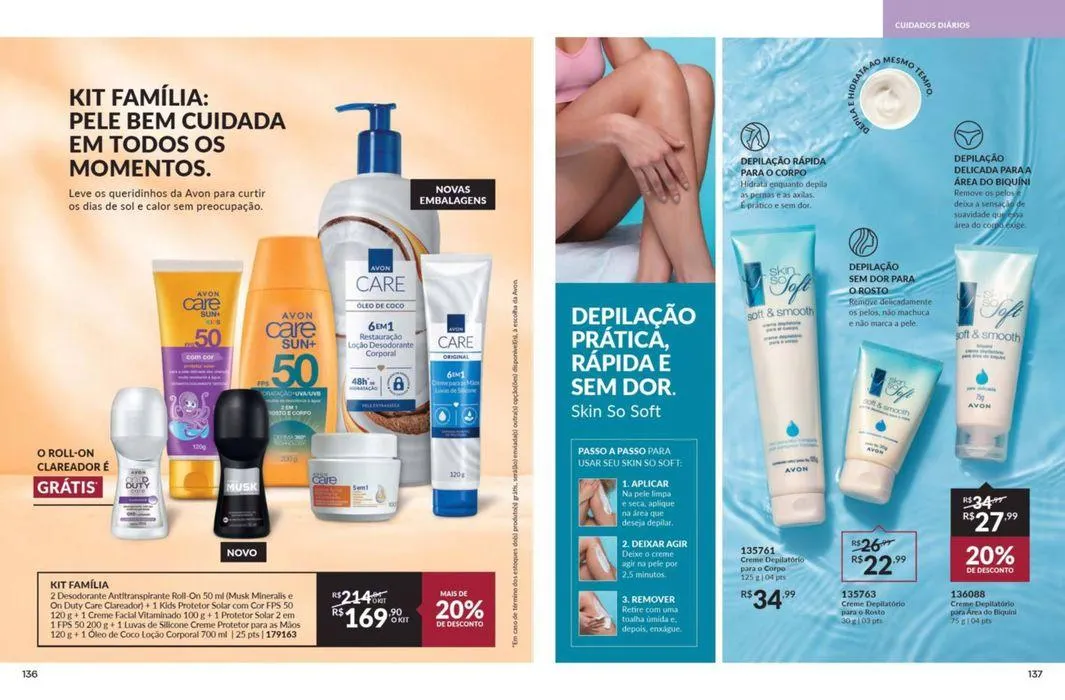 Encarte de Avon Cosméticos  13 de setembro até 30 de setembro 2024 - Pagina 65