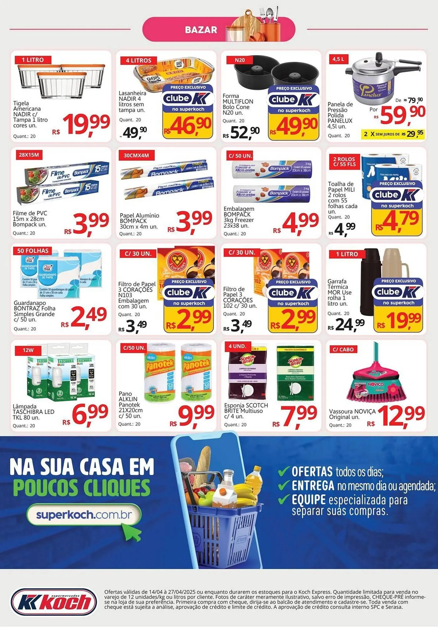 Encarte de Catálogo Supermercados Koch 14 de abril até 27 de abril 2025 - Pagina 8