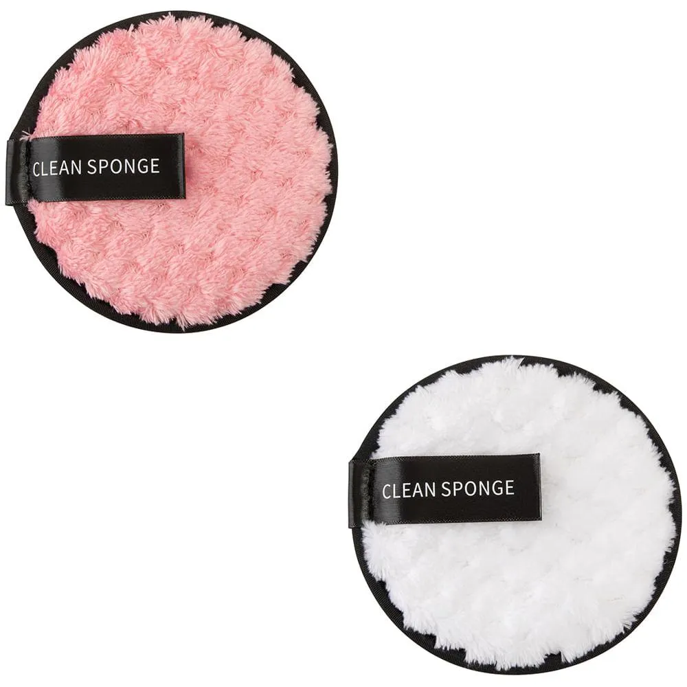 Esponja de Limpeza Facial Poliéster Sortida 11,5x11,5x1,5cm LM2984 - honeyhome