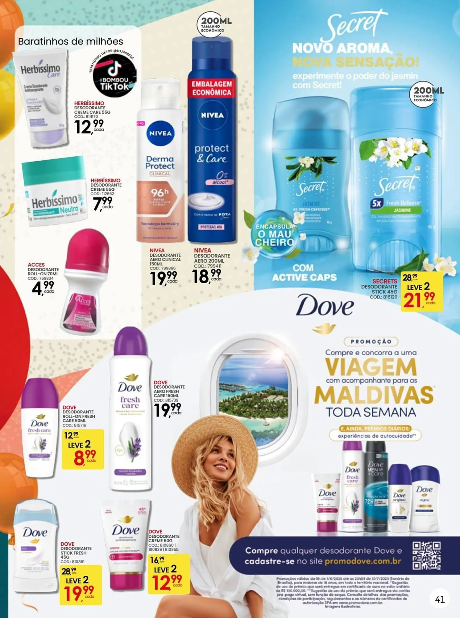 Encarte de Catálogo Lojas Rede 1 de julho até 3 de agosto 2025 - Pagina 41