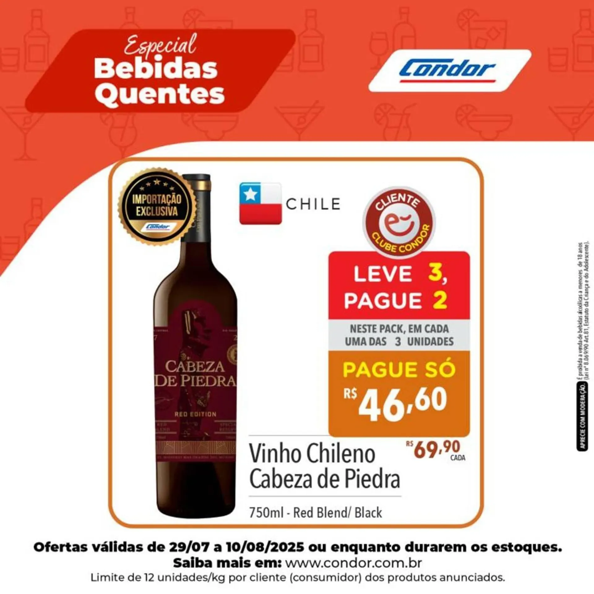 Encarte de Catálogo Supermercados Condor 29 de julho até 10 de agosto 2025 - Pagina 5