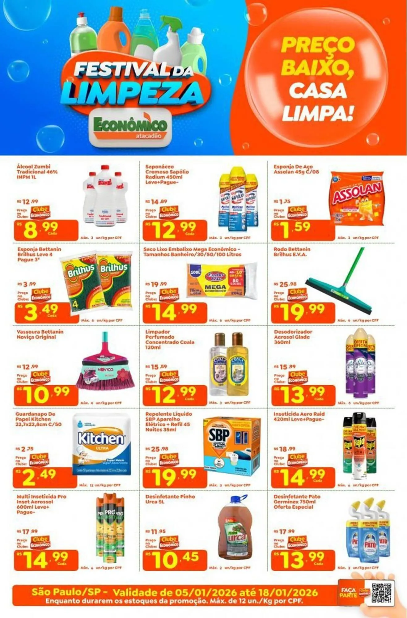 Encarte de Catálogo Econômico Atacadão 13 de janeiro até 16 de janeiro 2026 - Pagina 5