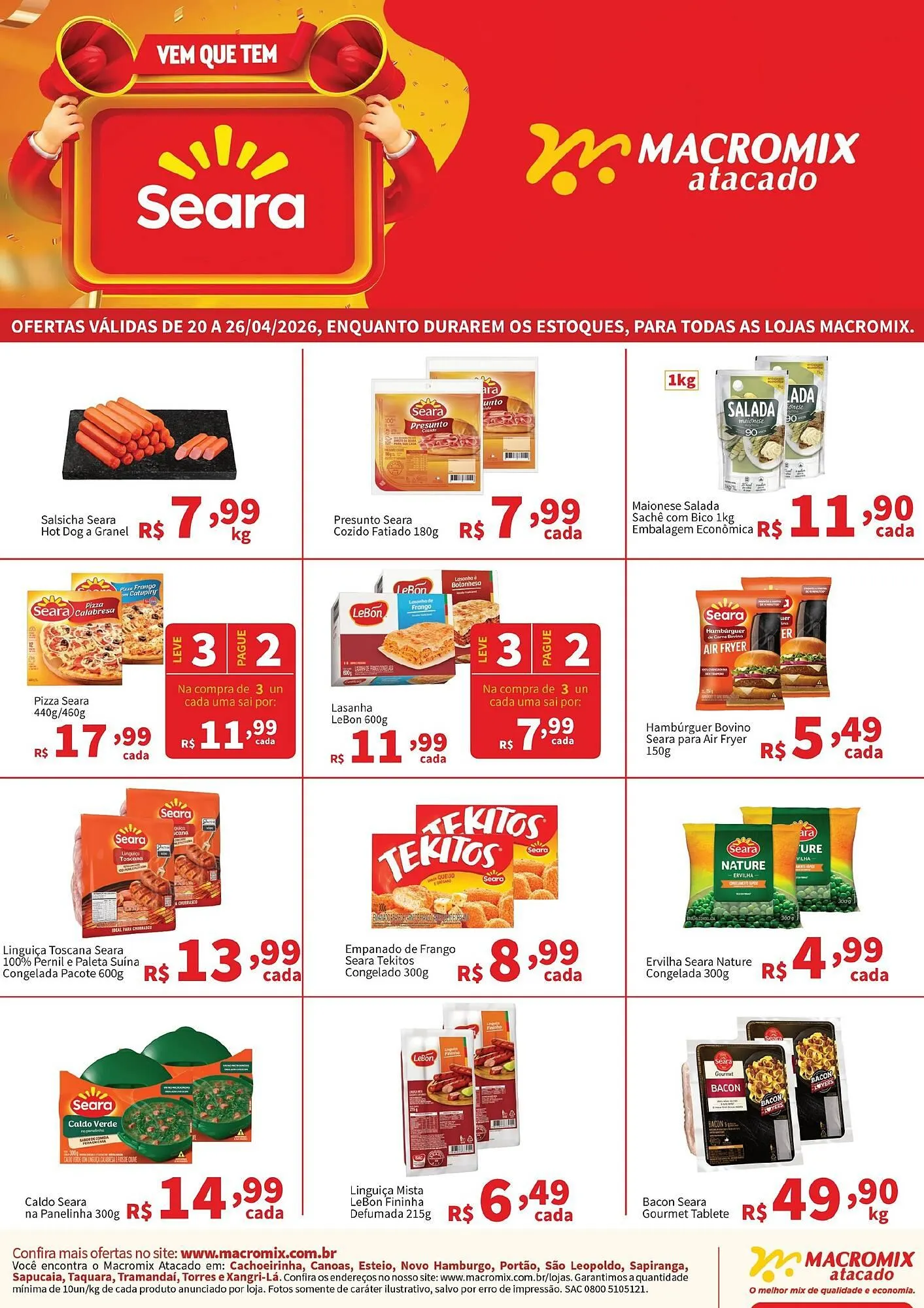 Encarte de Catálogo Macromix Atacado 20 de abril até 26 de abril 2026 - Pagina 1