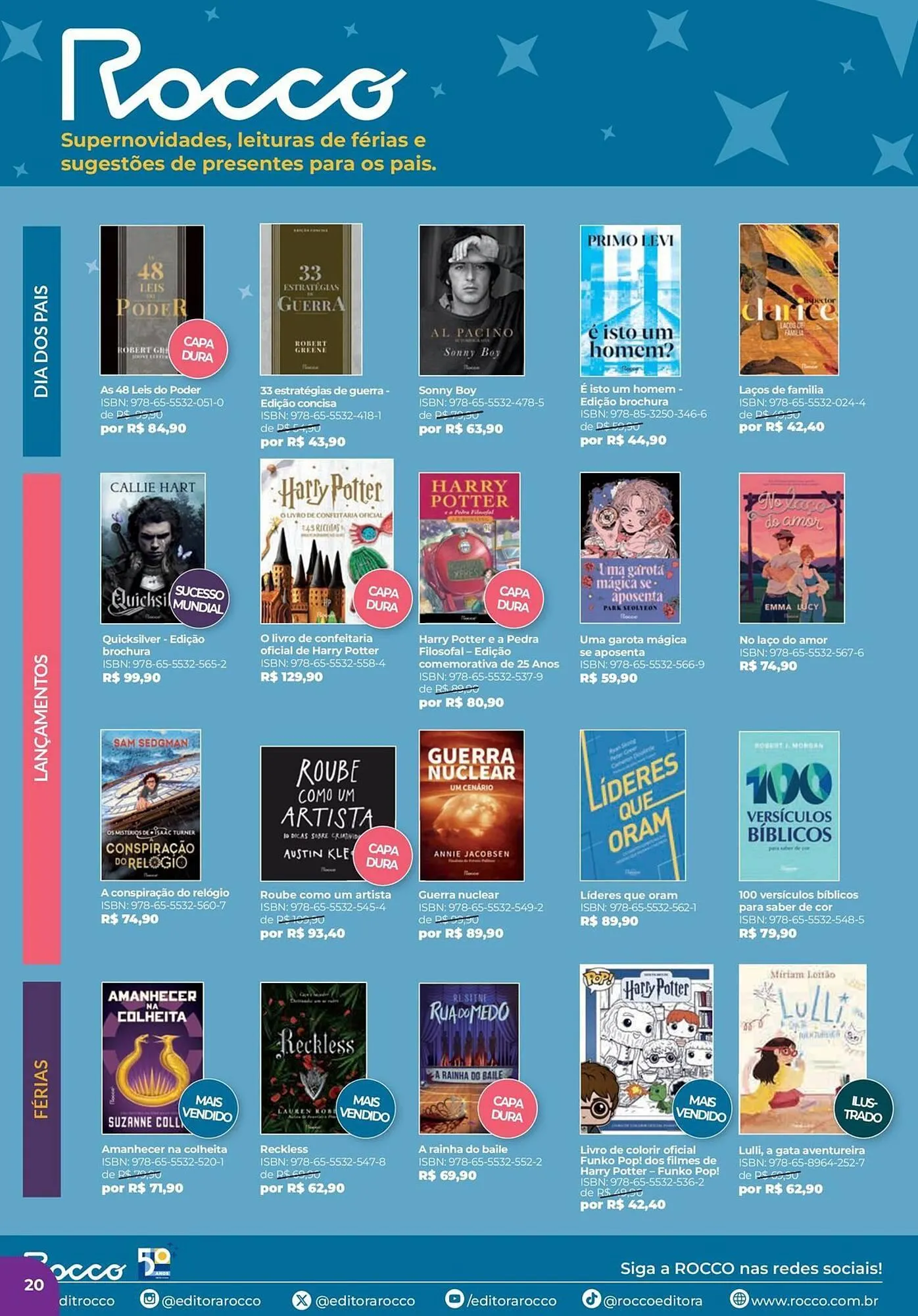 Encarte de Catálogo Livraria Leitura 1 de agosto até 30 de setembro 2025 - Pagina 20