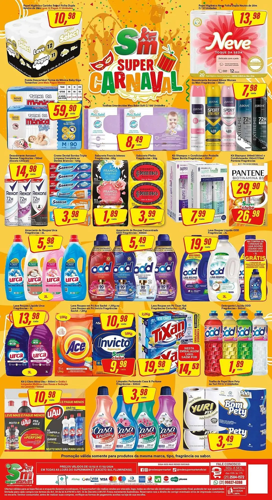 Encarte de Encarte Rede Supermarket 13 de fevereiro até 17 de fevereiro 2026 - Pagina 4
