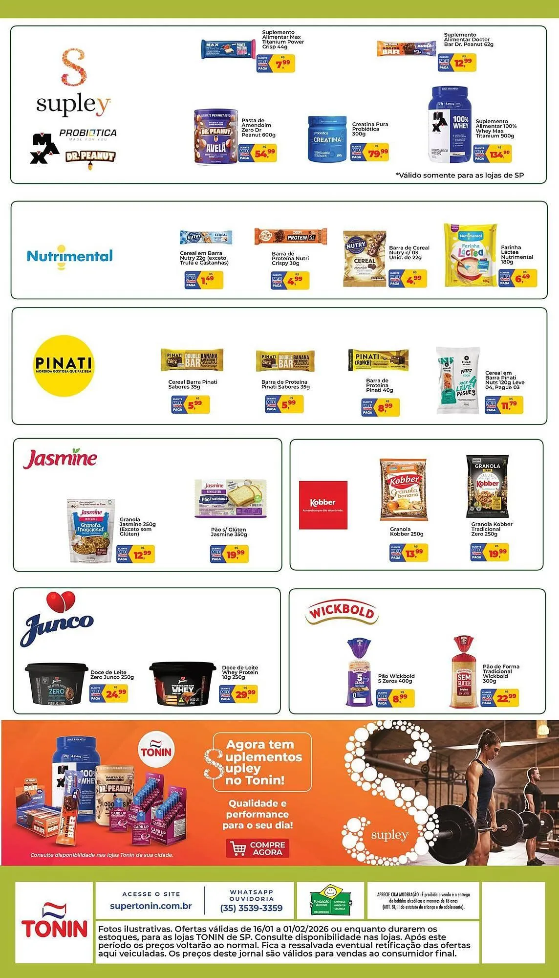 Encarte de Catálogo Tonin Superatacado 19 de janeiro até 1 de fevereiro 2026 - Pagina 2