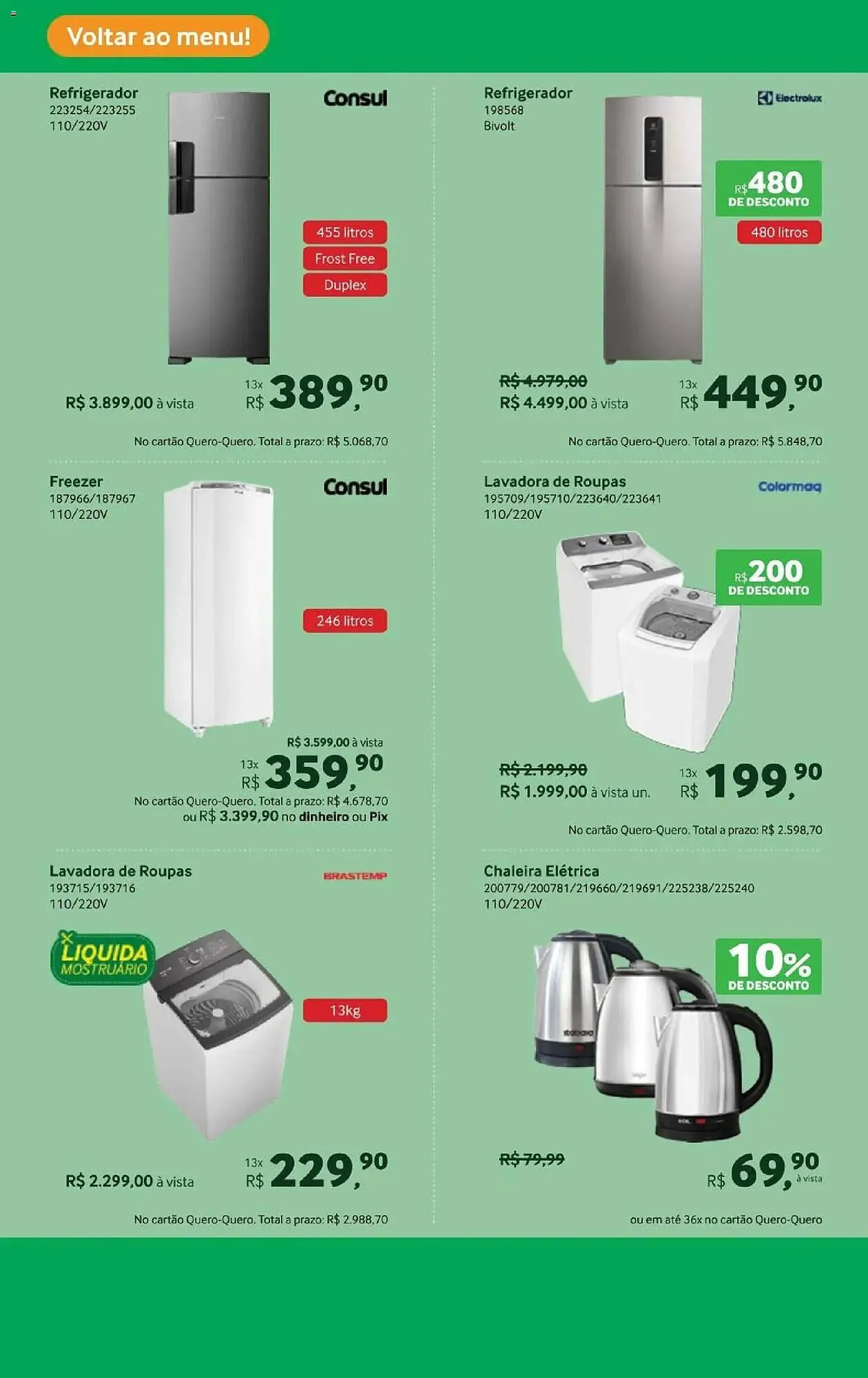 Encarte de Folheto Quero Quero 19 de janeiro até 1 de fevereiro 2026 - Pagina 17