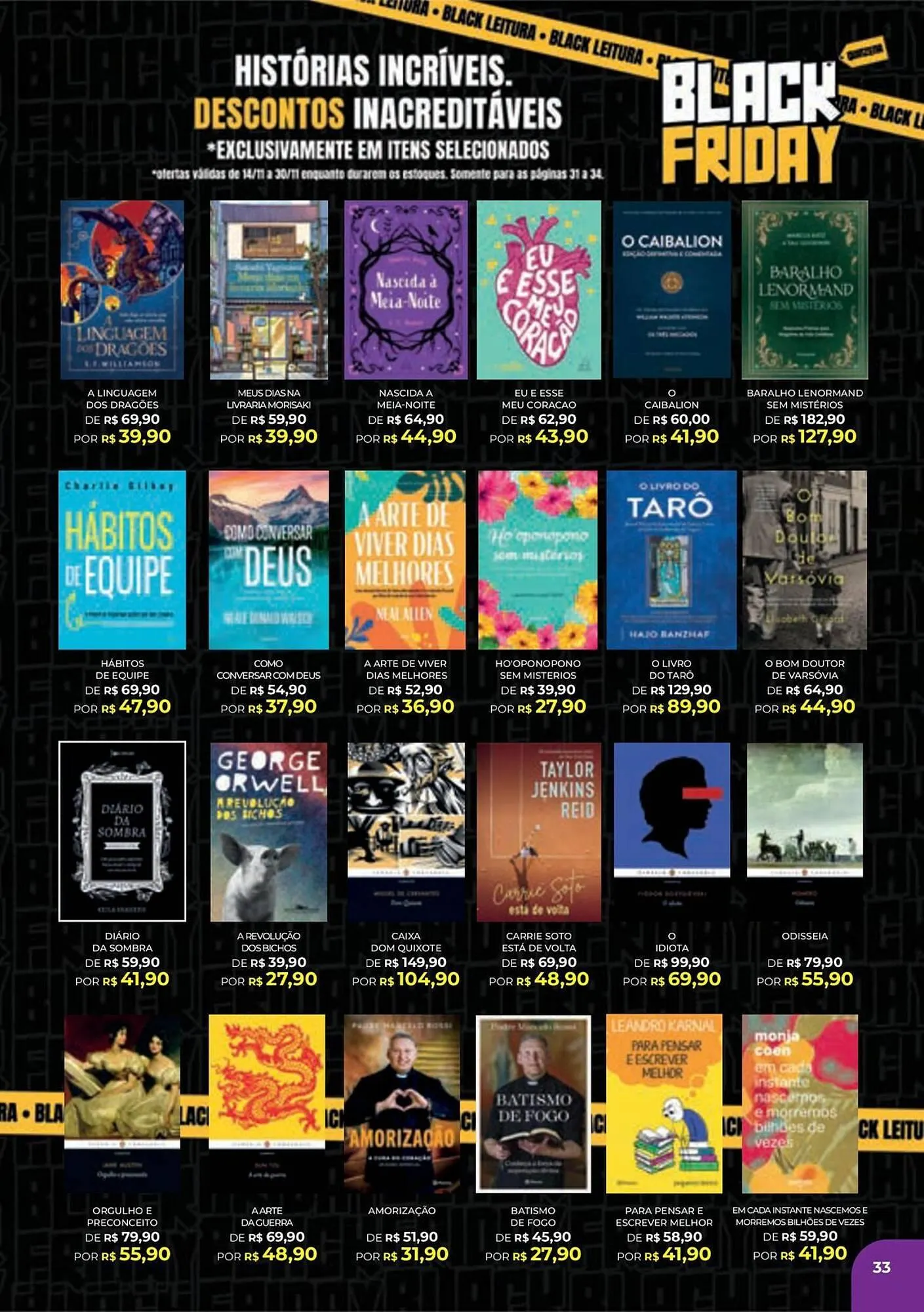 Encarte de Catálogo Livraria Leitura 3 de novembro até 28 de dezembro 2025 - Pagina 33