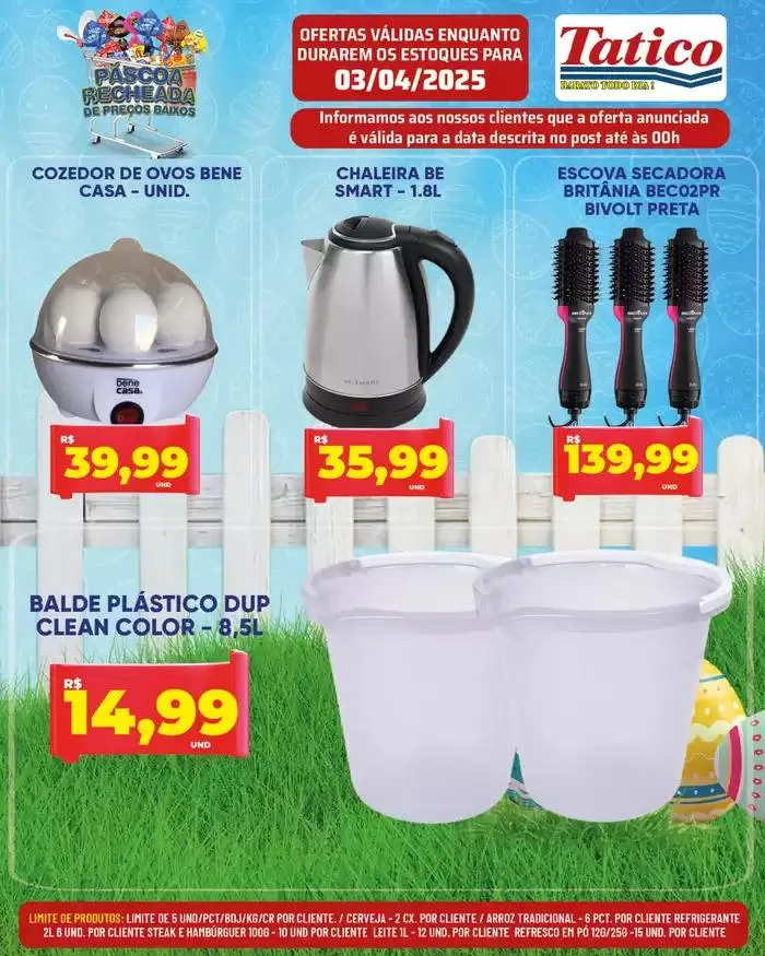 Encarte de Encarte Tatico 3 de abril até 6 de abril 2025 - Pagina 18