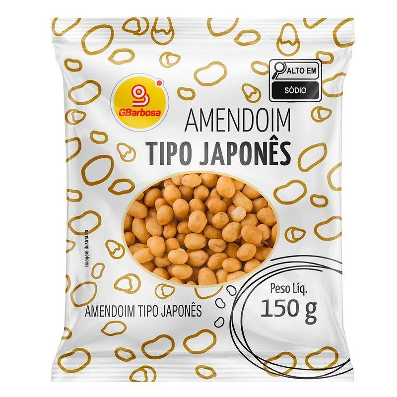 Amendoim Japonês GBarbosa 150g