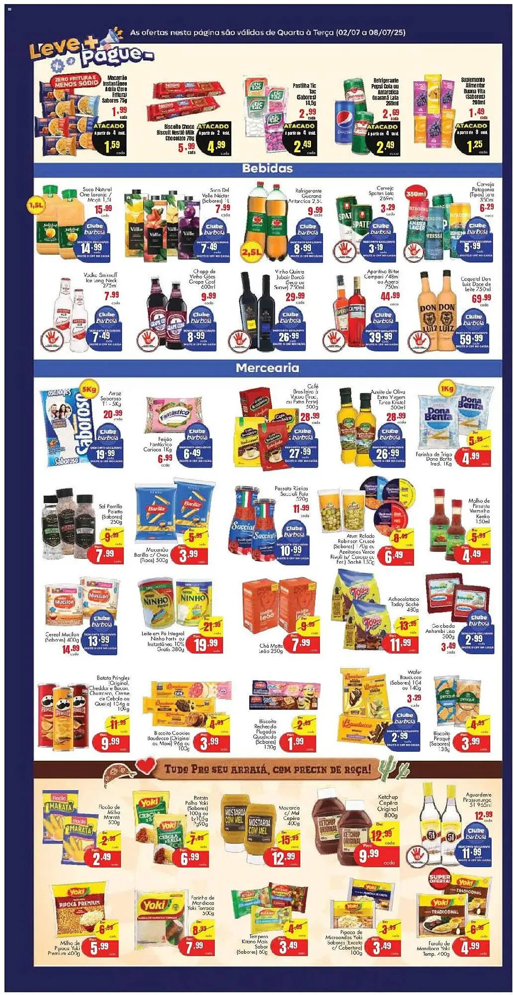 Encarte de Catálogo Barbosa Supermercados 2 de julho até 8 de julho 2025 - Pagina 3