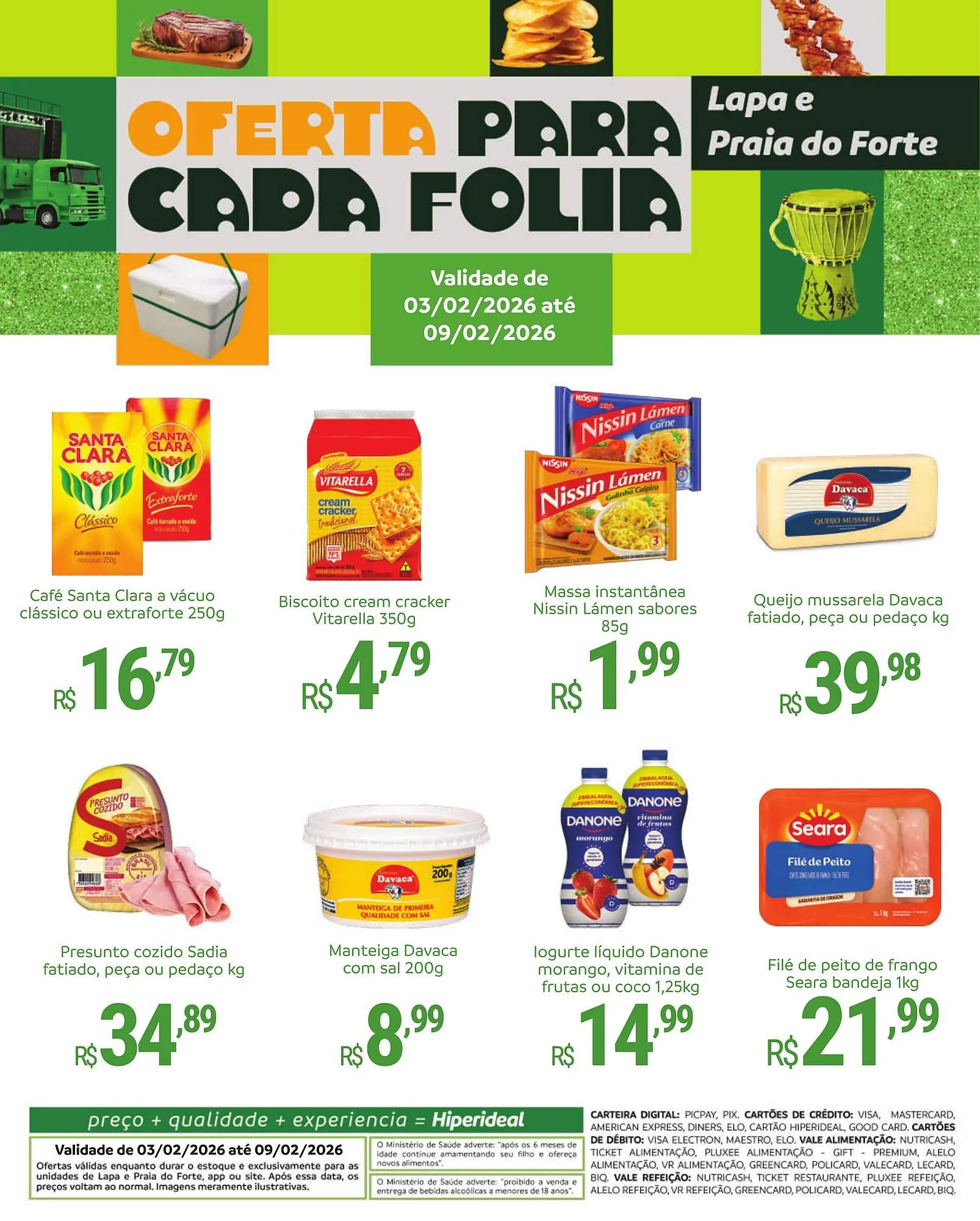 Encarte de Catálogo Hiperideal Supermercados 3 de fevereiro até 9 de fevereiro 2026 - Pagina 2