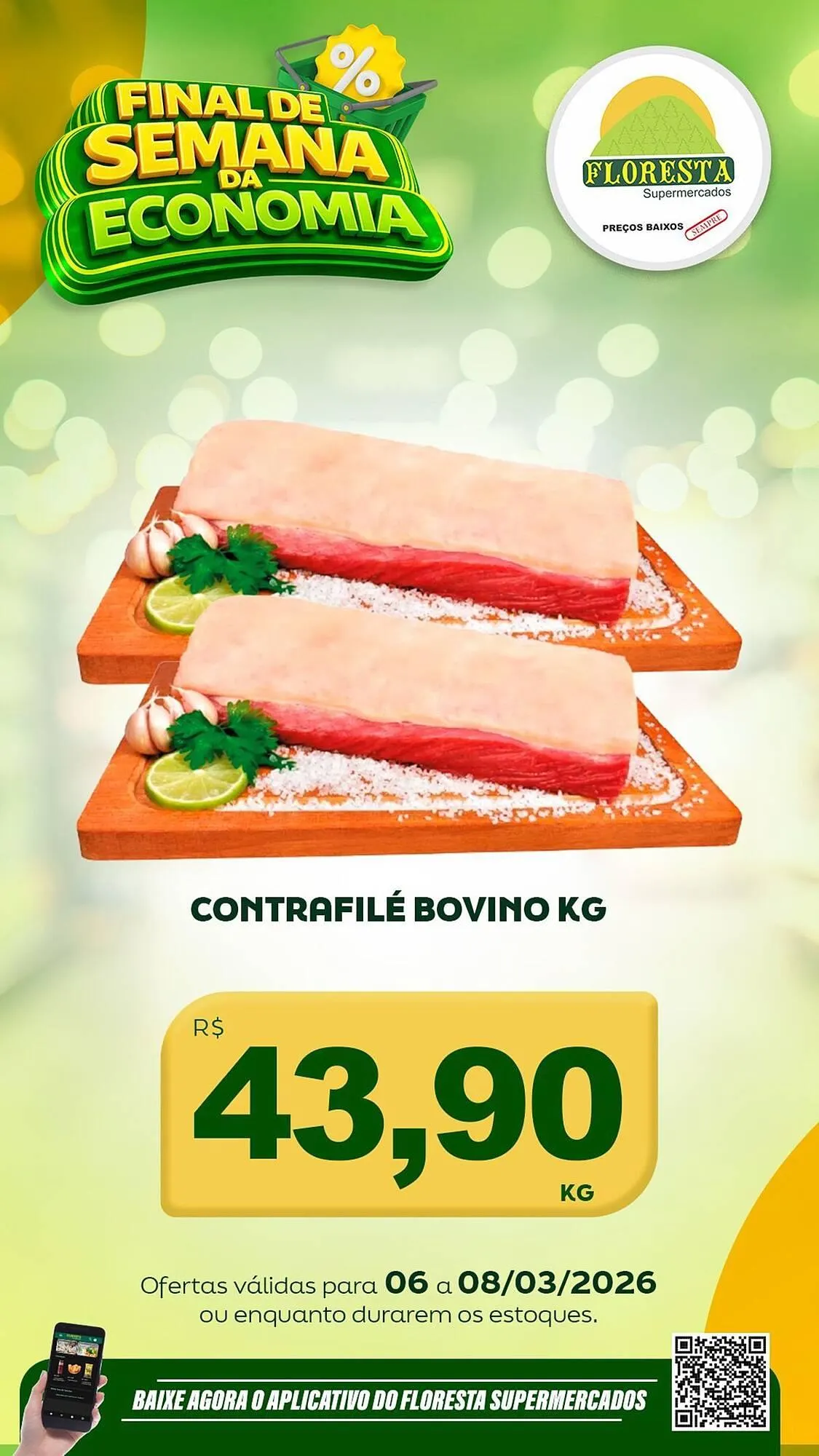 Encarte de Catálogo Floresta Supermercados 6 de março até 8 de março 2026 - Pagina 30