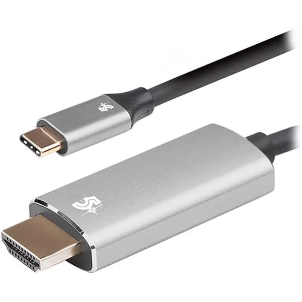 Cabo USB-C para HDMI 1,8m 7450 5+ PT 1 UN