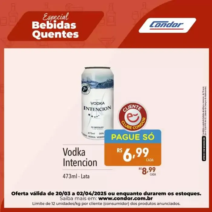 Encarte de Supermercados Condor Especial Bebidas Quentes 25 de março até 2 de abril 2025 - Pagina 4