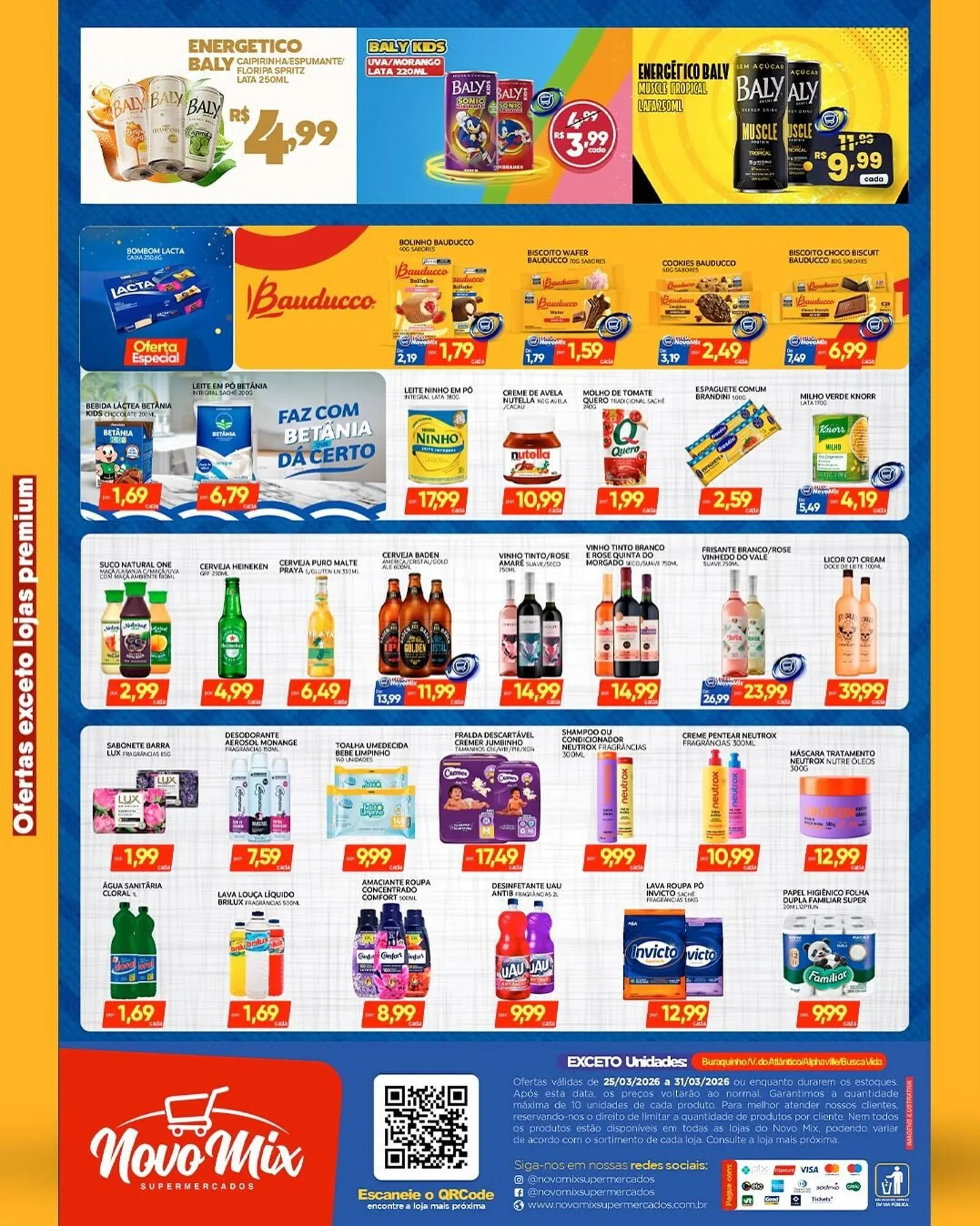 Encarte de Encarte Novo Mix 25 de março até 31 de março 2026 - Pagina 3