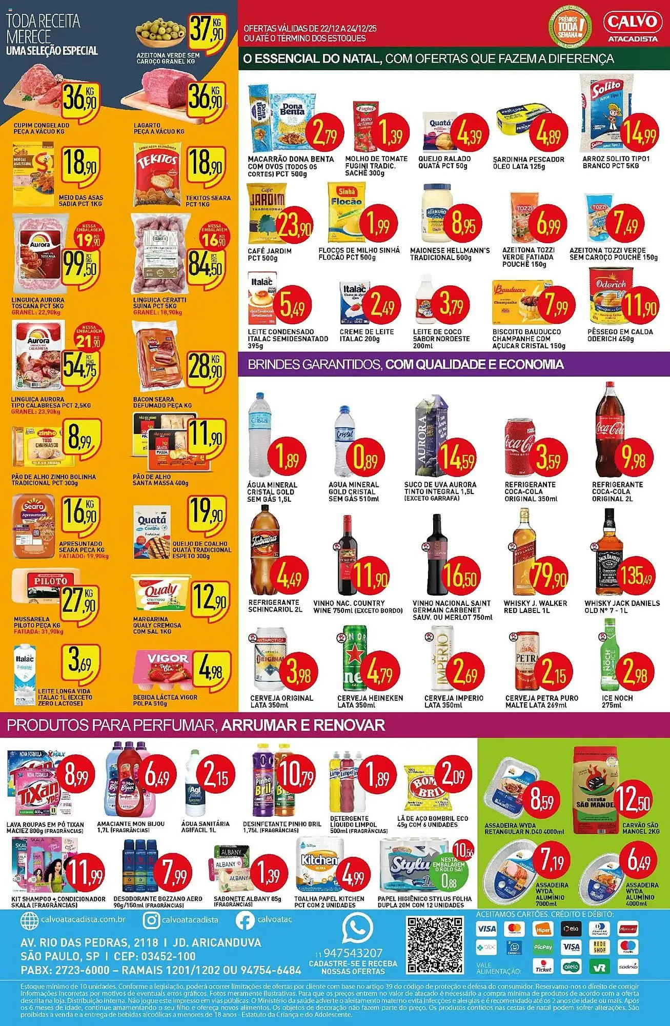Encarte de Folheto Calvo Atacadista 22 de dezembro até 24 de dezembro 2025 - Pagina 2