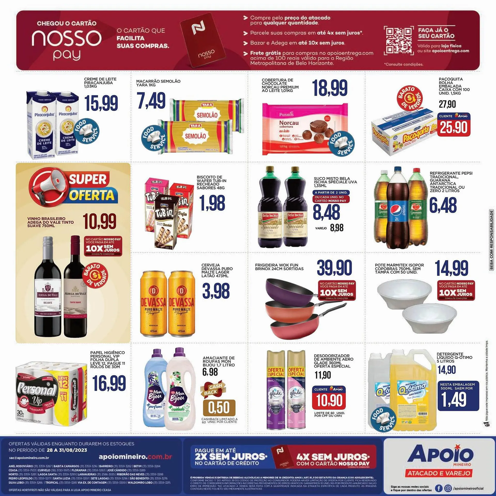 Encarte de Catálogo Apoio Mineiro 28 de agosto até 31 de agosto 2023 - Pagina 2