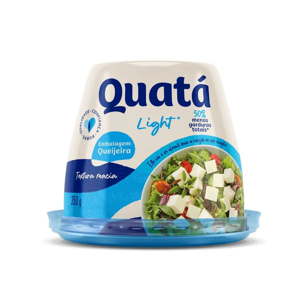 Queijo Minas Frescal Quatá Ultrafiltrado Light 350 G | Oba Hortifruti