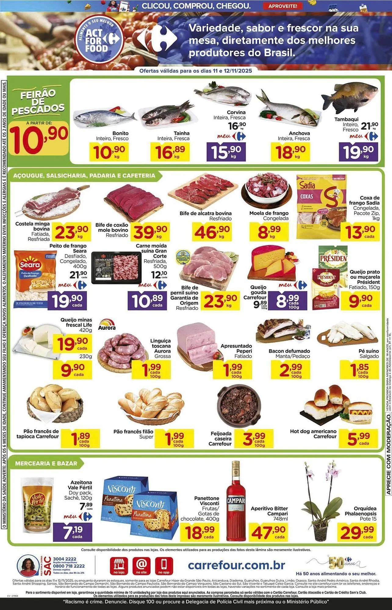 Encarte de Folheto Carrefour 11 de novembro até 12 de novembro 2025 - Pagina 2