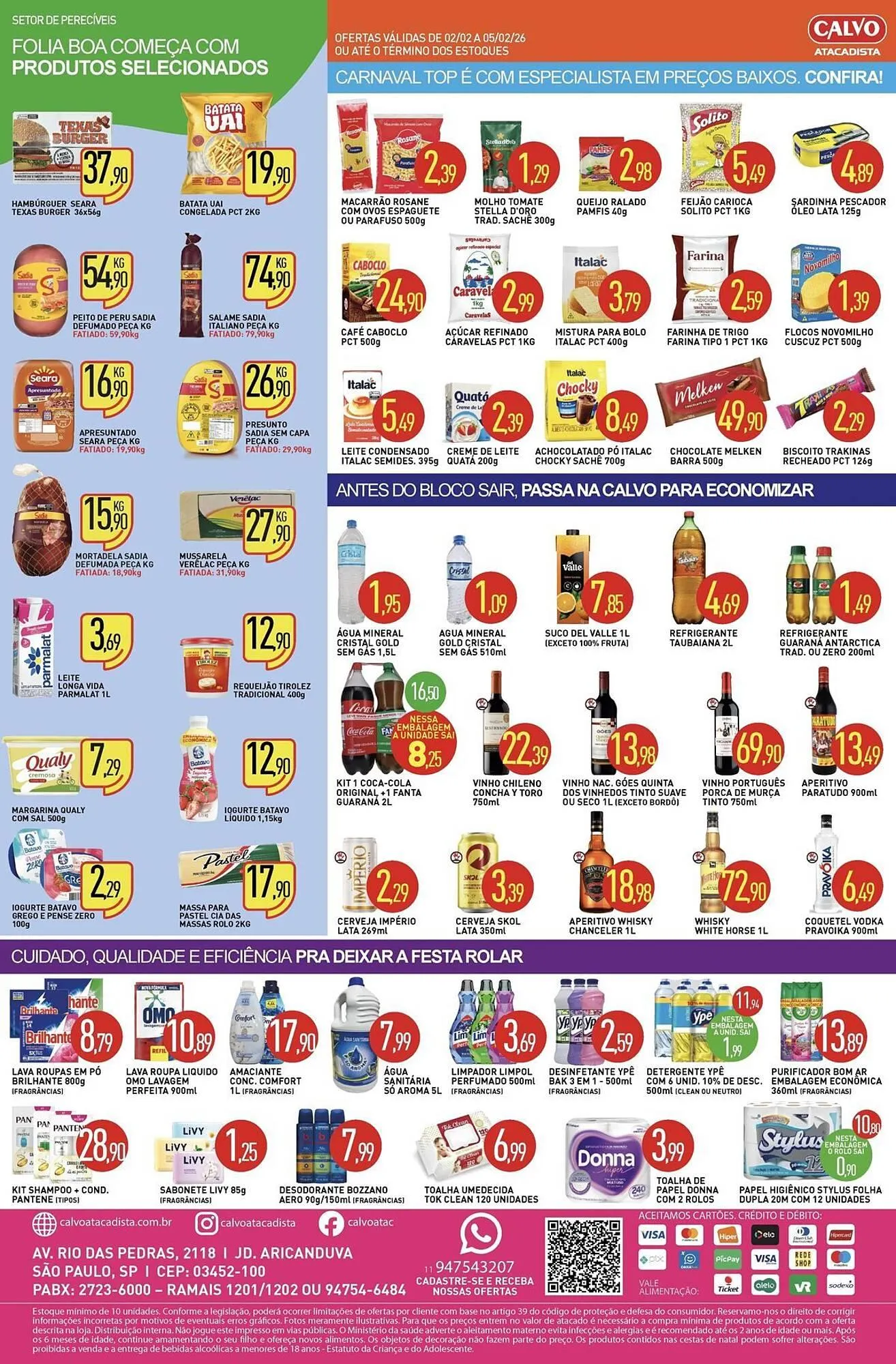 Encarte de Folheto Calvo Atacadista 2 de fevereiro até 5 de fevereiro 2026 - Pagina 2