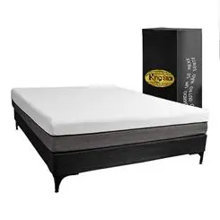 Cama Box: Colchão na caixa Original + Box Montável - 10 anos de garantia!