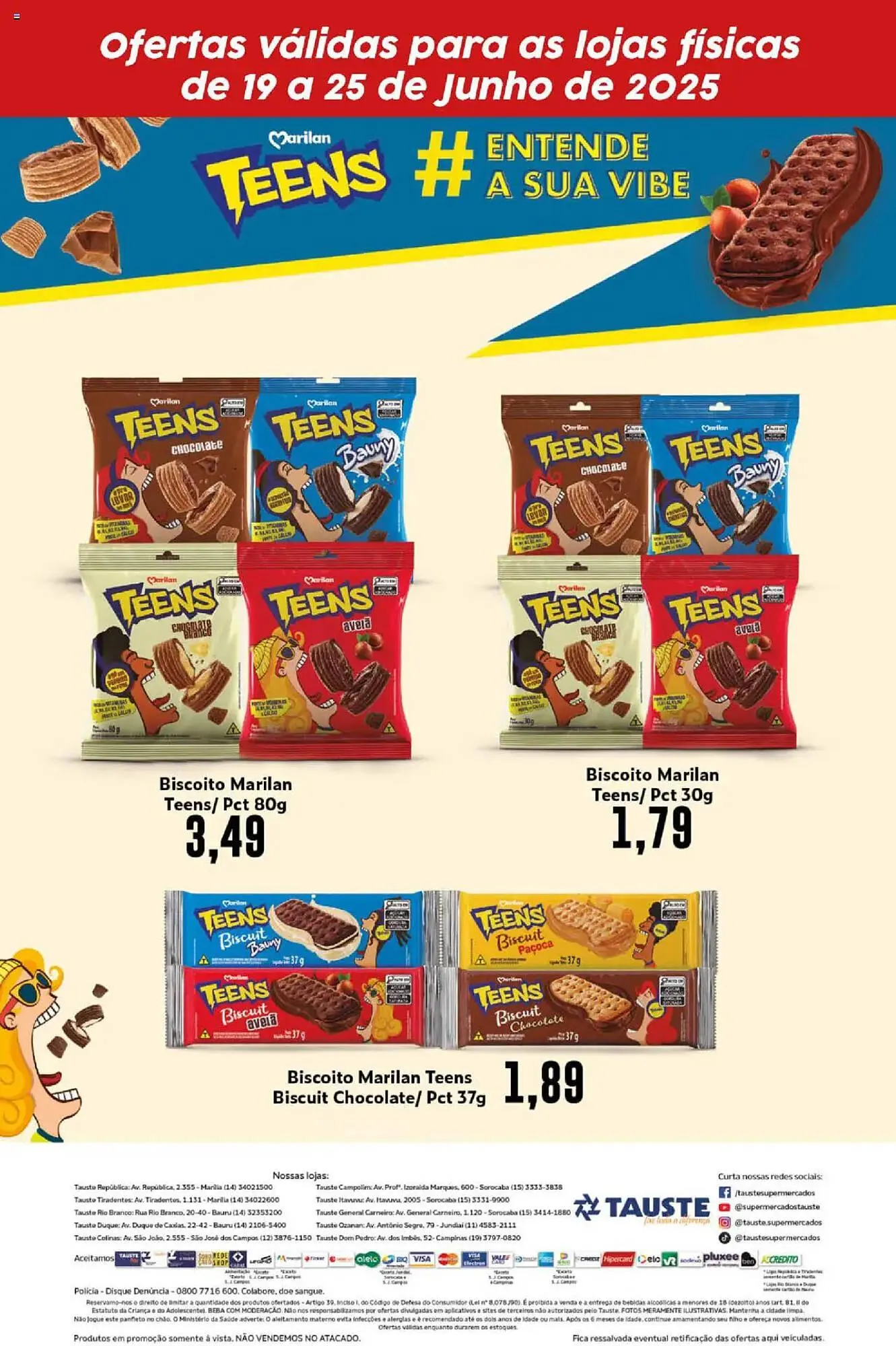 Encarte de Catálogo Supermercados Tauste 19 de junho até 25 de junho 2025 - Pagina 2