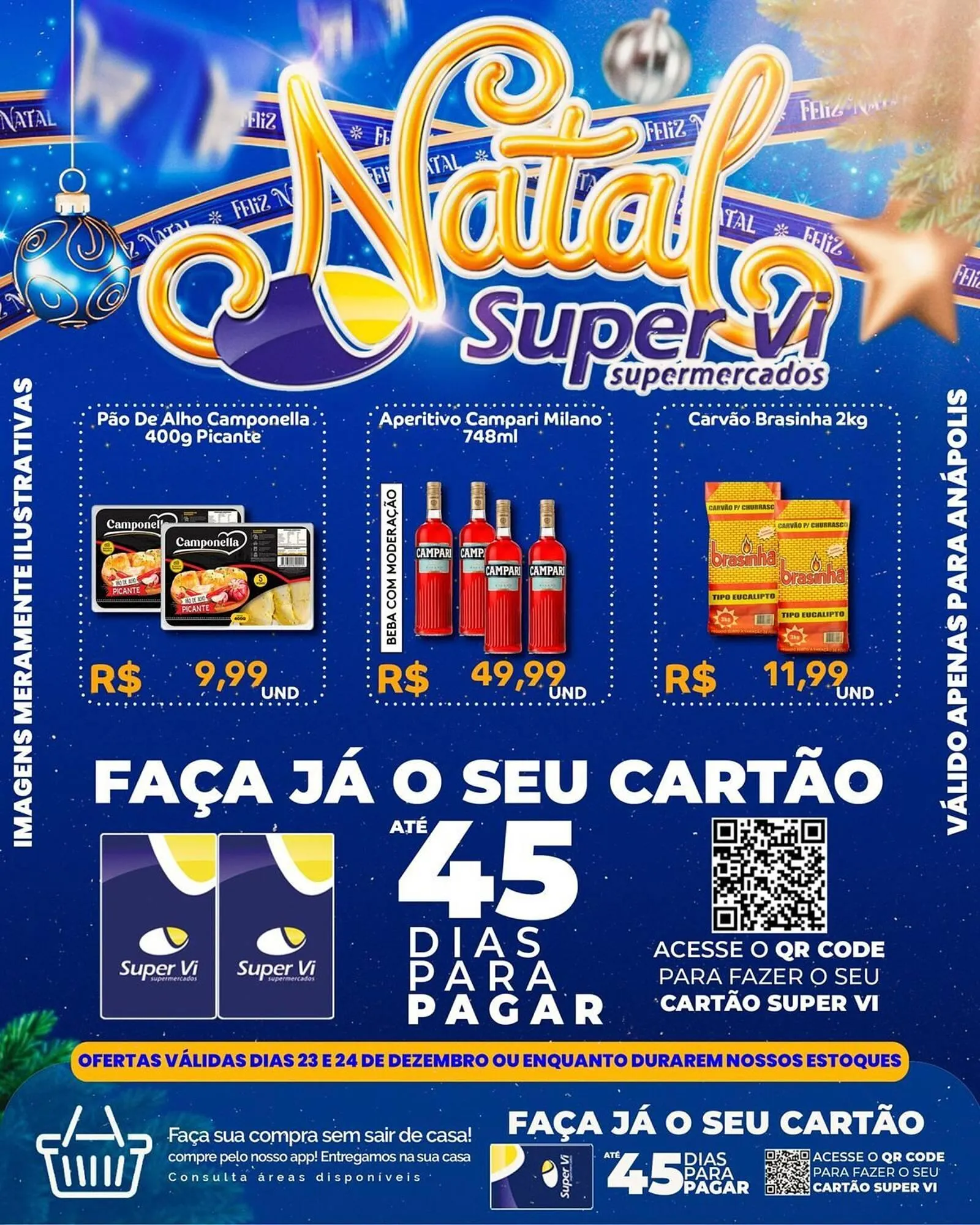 Encarte de Catálogo Super Vi Supermercados 23 de dezembro até 24 de dezembro 2025 - Pagina 1