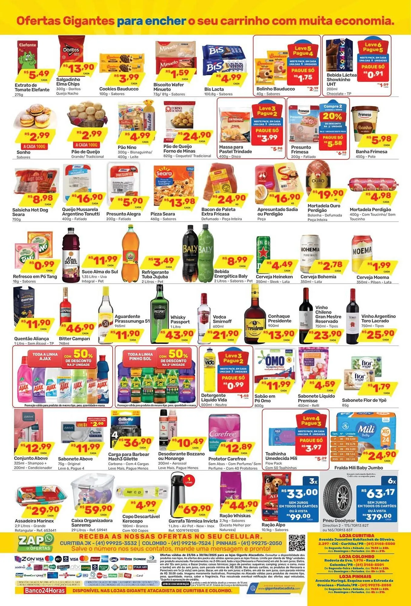 Encarte de Catálogo Gigante Atacadista 23 de junho até 30 de junho 2025 - Pagina 2