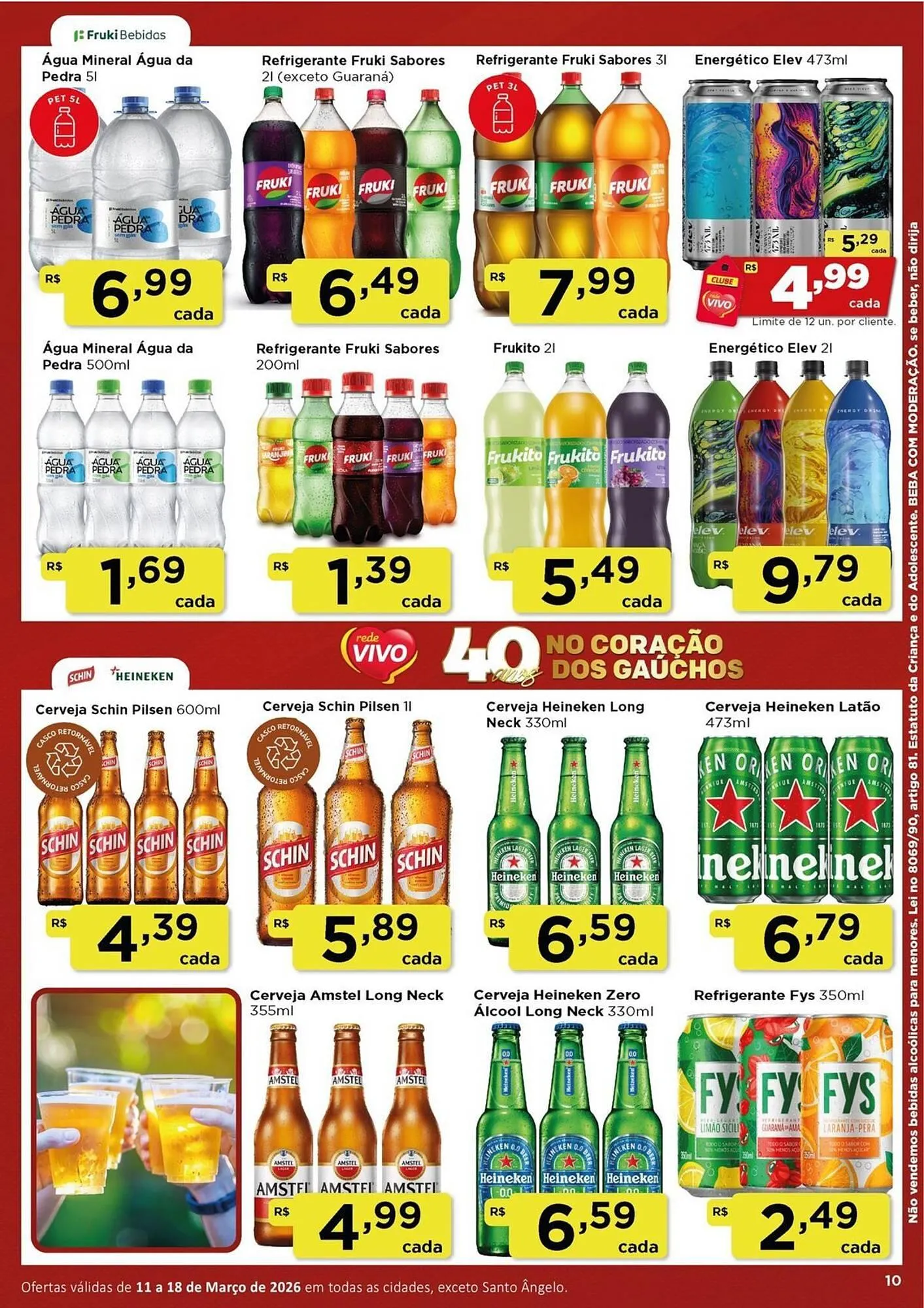 Encarte de Encarte Rede Vivo 11 de março até 18 de março 2026 - Pagina 10