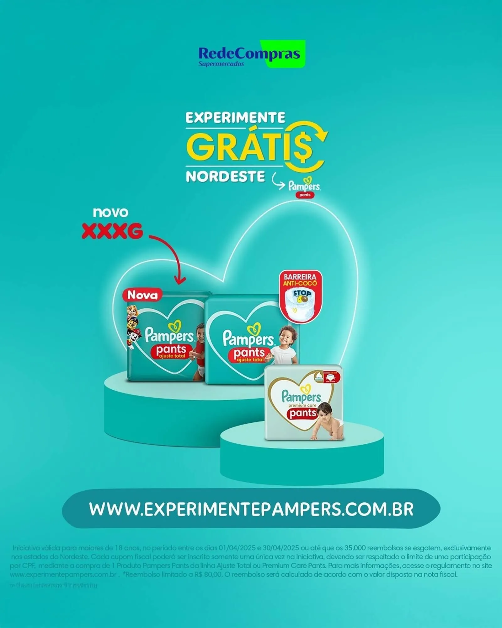 Encarte de Catálogo Rede Compras 1 de abril até 30 de abril 2025 - Pagina 3