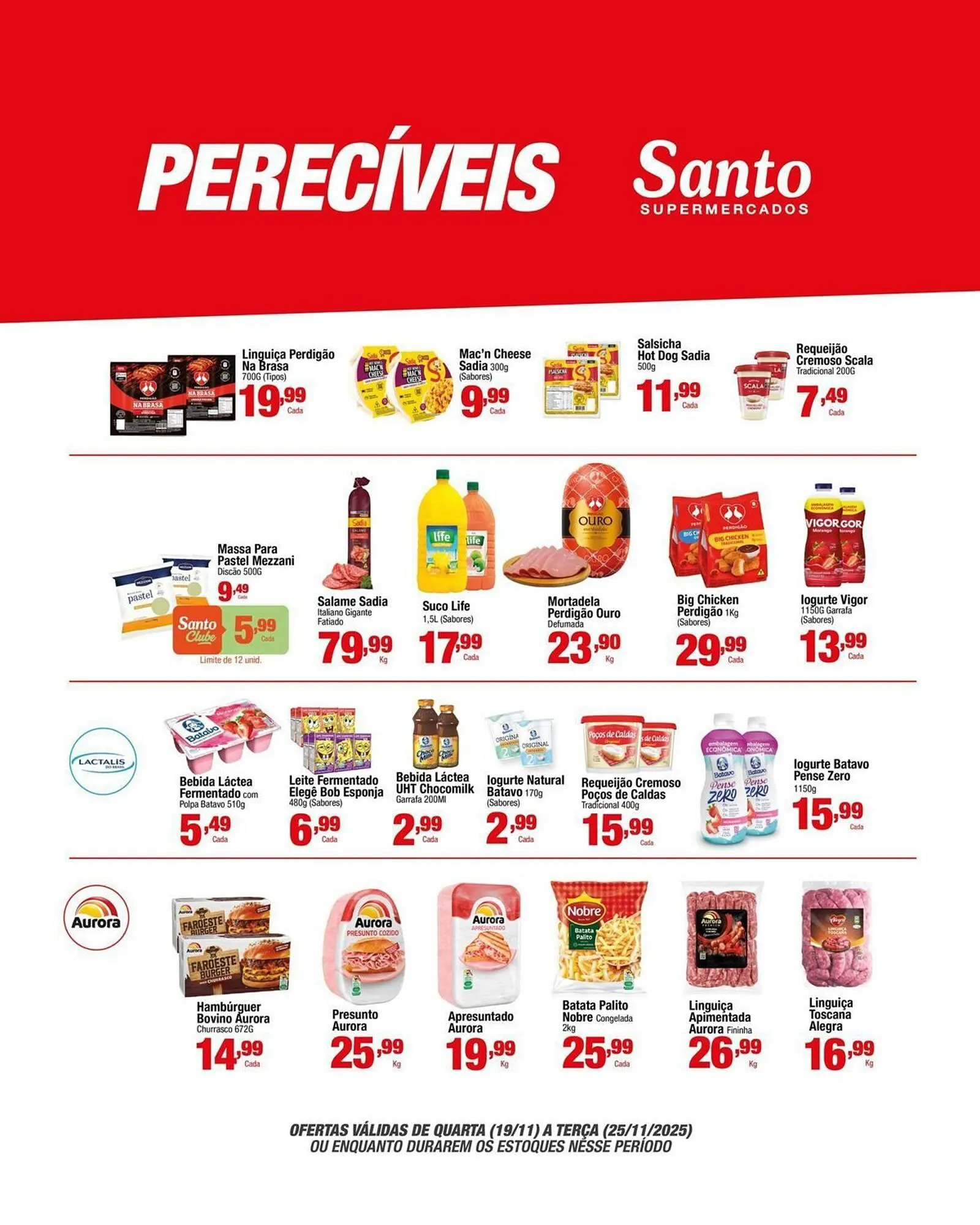 Encarte de Catálogo Santo Supermercados 21 de novembro até 24 de novembro 2025 - Pagina 3