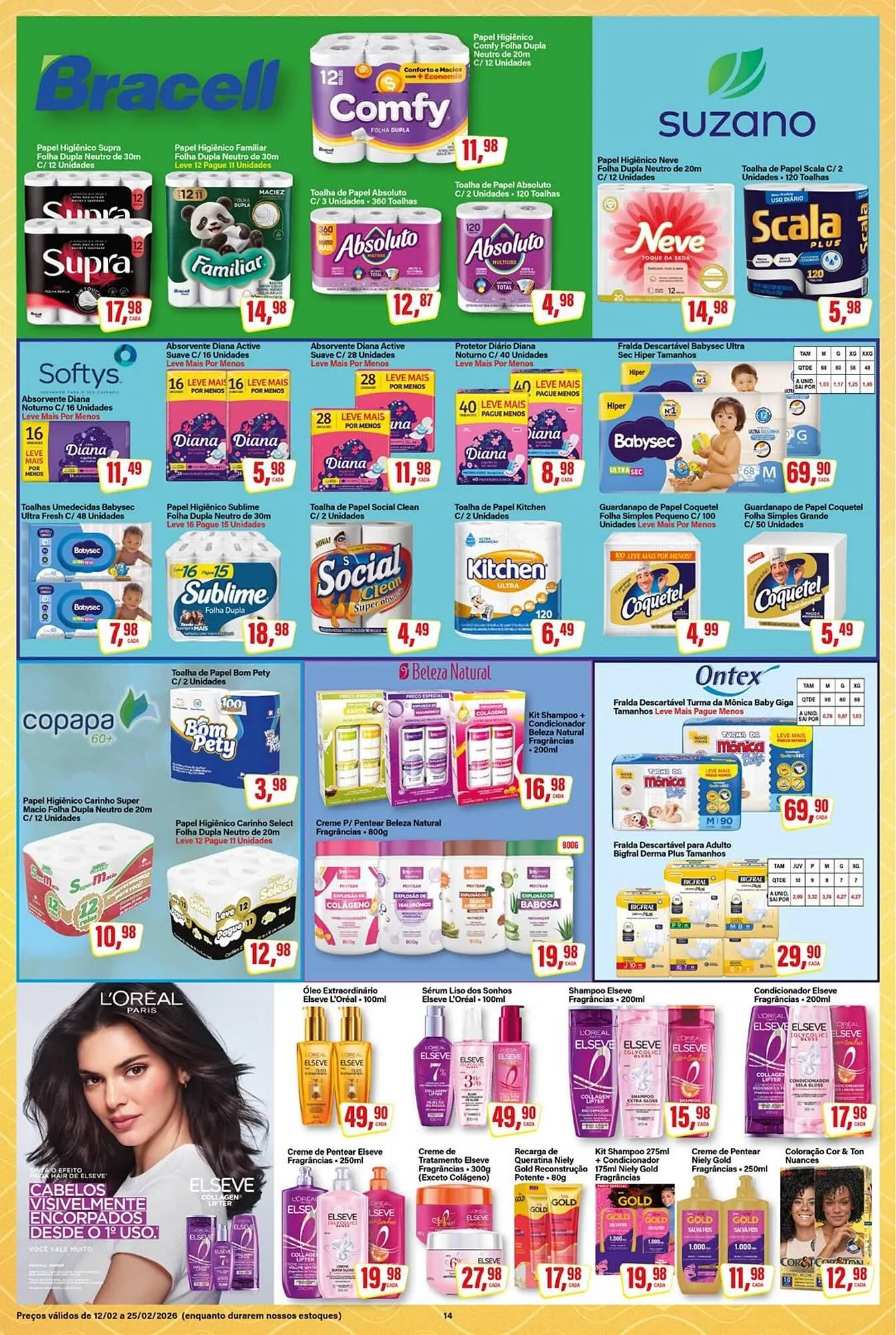 Encarte de Encarte Rede Supermarket 20 de fevereiro até 22 de fevereiro 2026 - Pagina 14