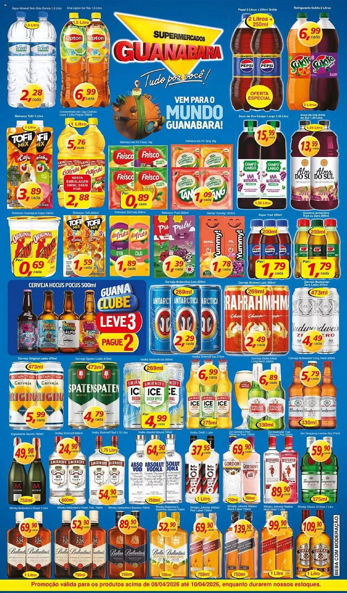 Encarte de Encarte Supermercados Guanabara 8 de abril até 11 de abril 2026 - Pagina 4