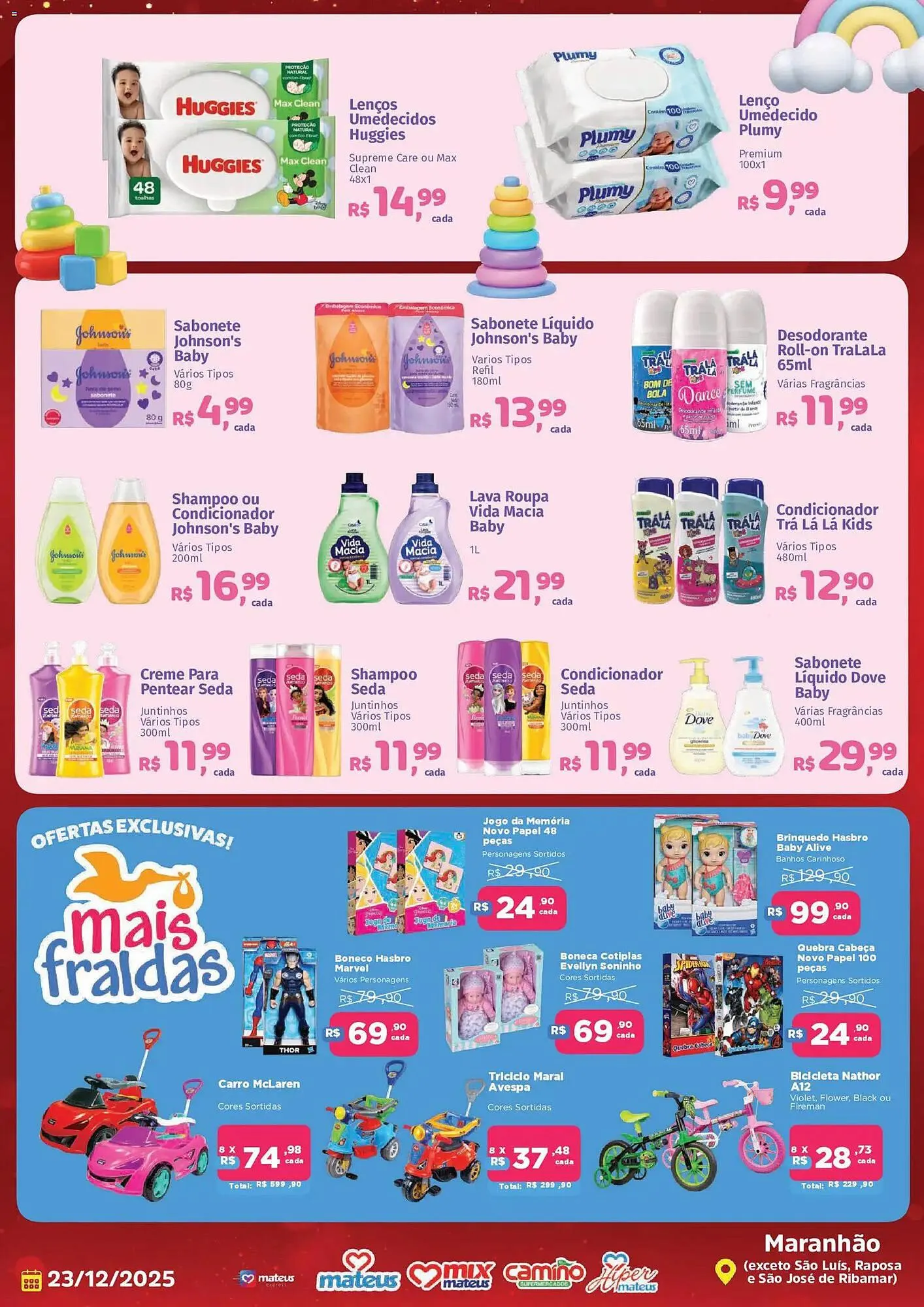 Encarte de Catálogo Supermercados Mateus 23 de dezembro até 23 de dezembro 2025 - Pagina 2