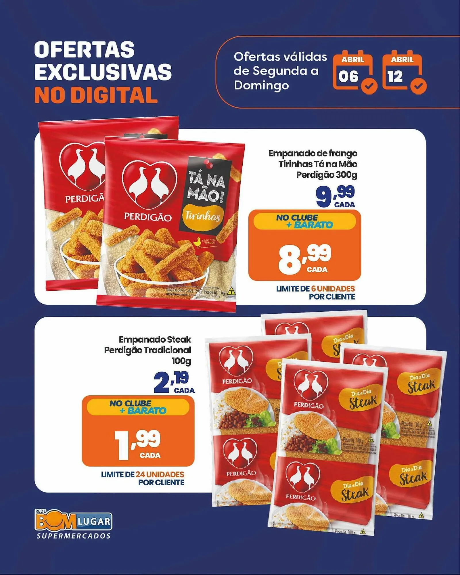 Encarte de Folheto Rede Bom Lugar 6 de abril até 12 de abril 2026 - Pagina 2