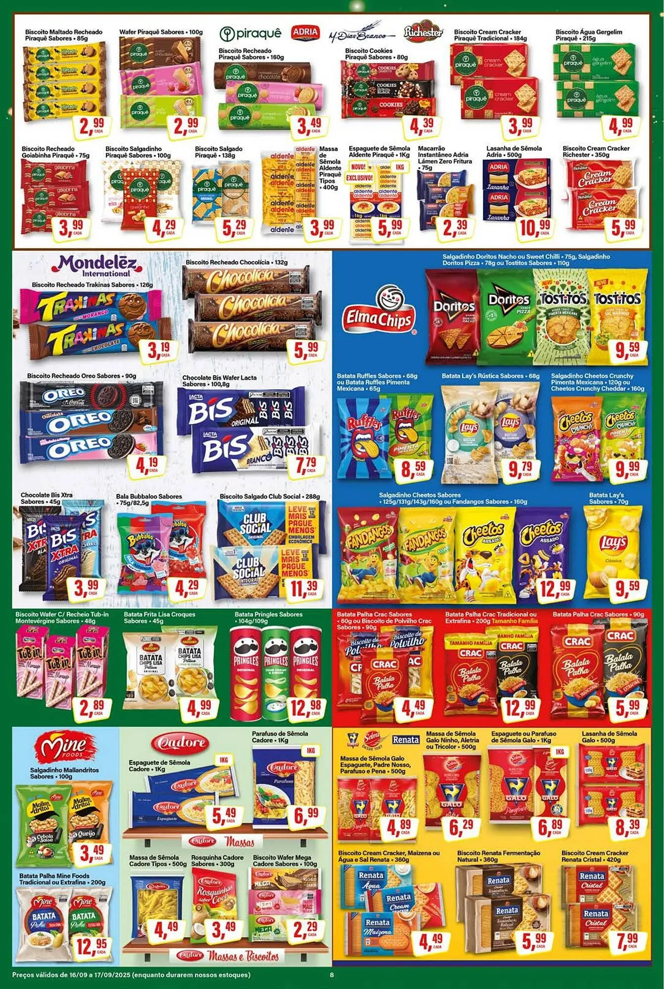 Encarte de Encarte Rede Supermarket 16 de setembro até 17 de setembro 2025 - Pagina 8