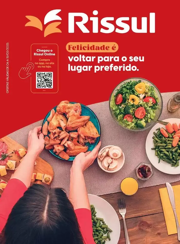 Encarte de Felicidade é voltar para o seu lugar preferido. 6 de março até 15 de março 2025 - Pagina 1