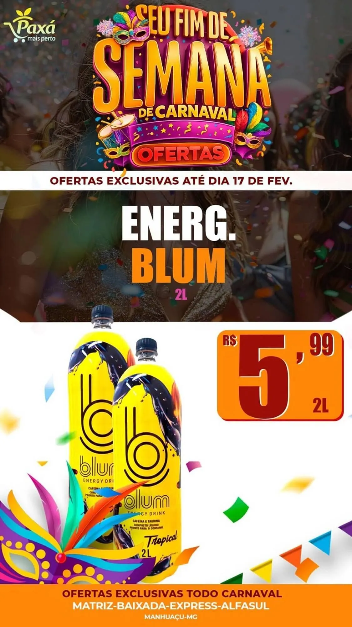 Encarte de Catálogo Paxá Supermercados 13 de fevereiro até 17 de fevereiro 2026 - Pagina 9
