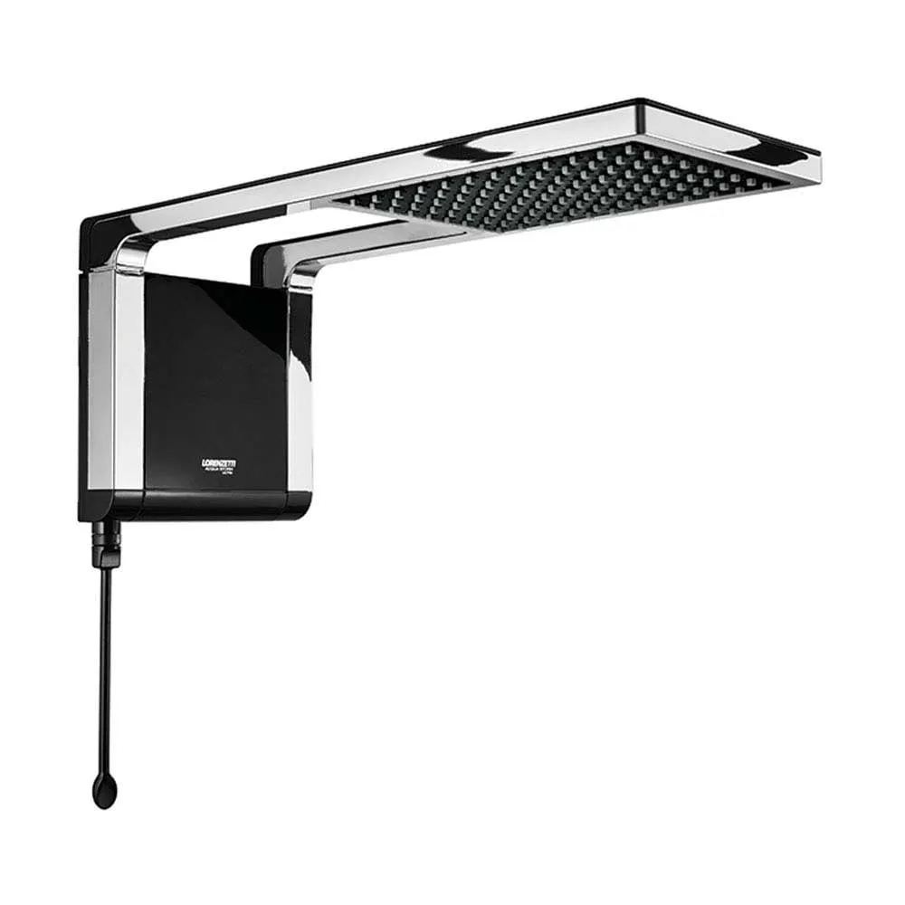 Chuveiro Eletrônico Lorenzetti Acqua Storm Ultra 7800W 220V Preto