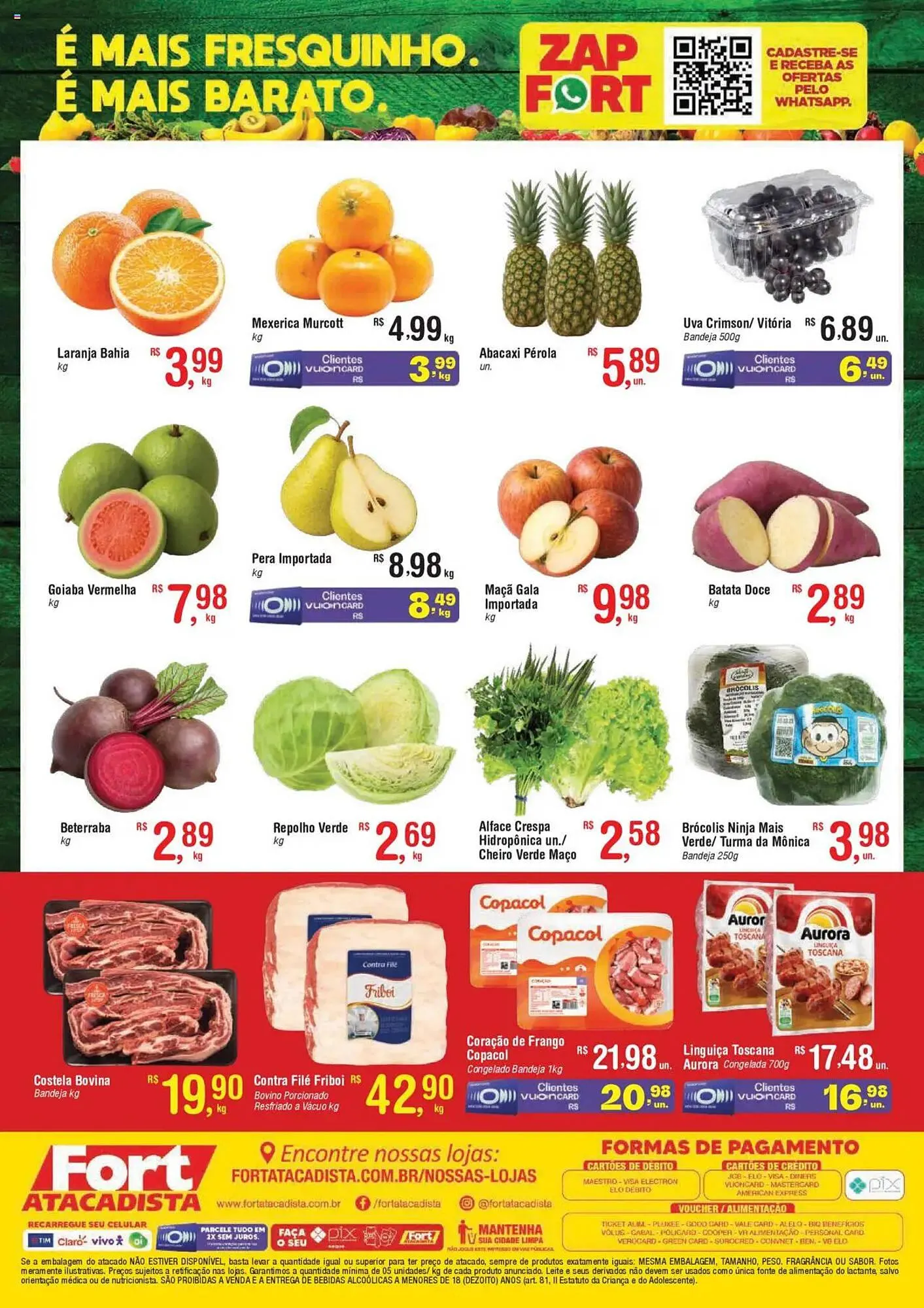 Encarte de Catálogo Fort Atacadista 12 de agosto até 13 de agosto 2025 - Pagina 2