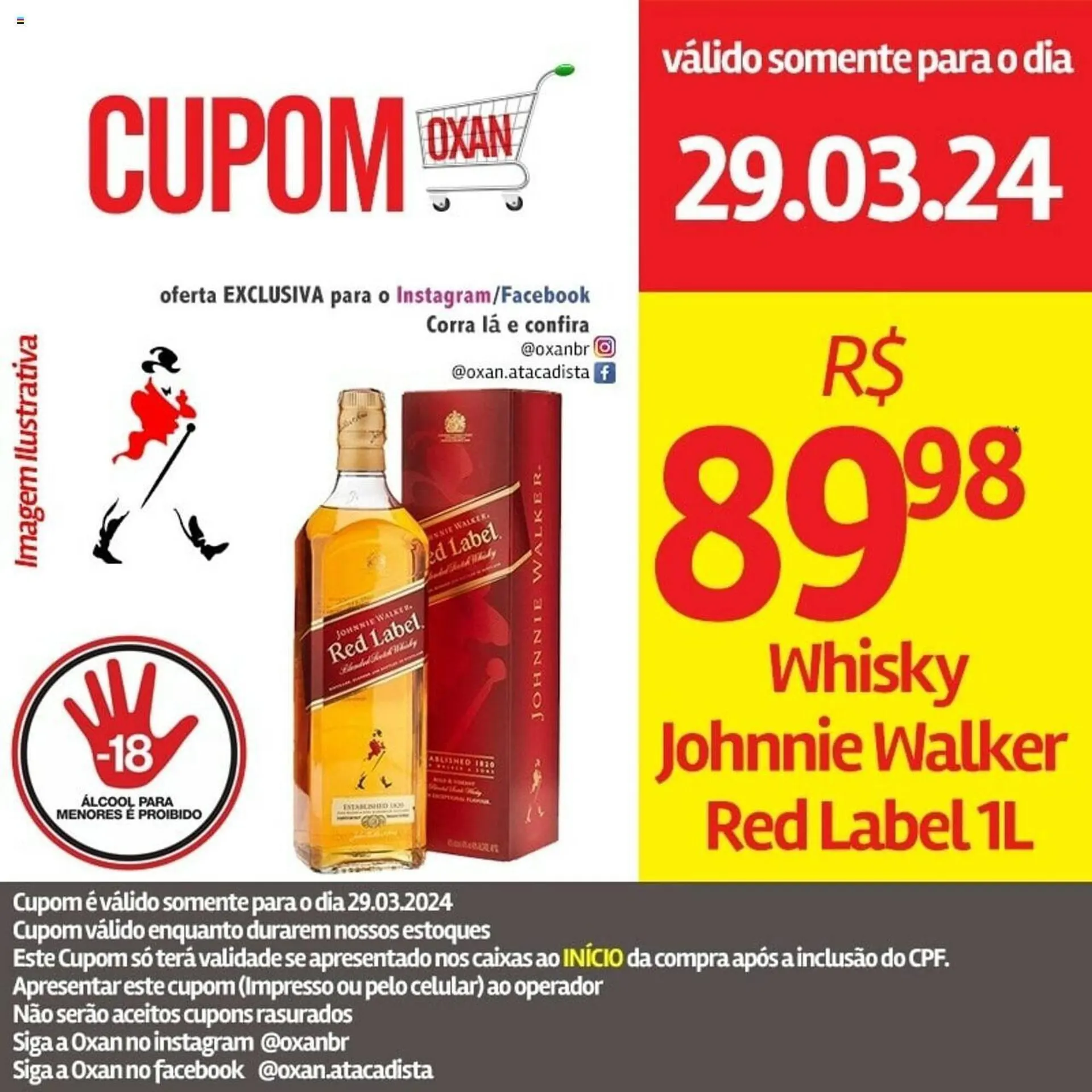 Encarte de Catálogo Oxan Atacadista 29 de março até 29 de março 2024 - Pagina 1