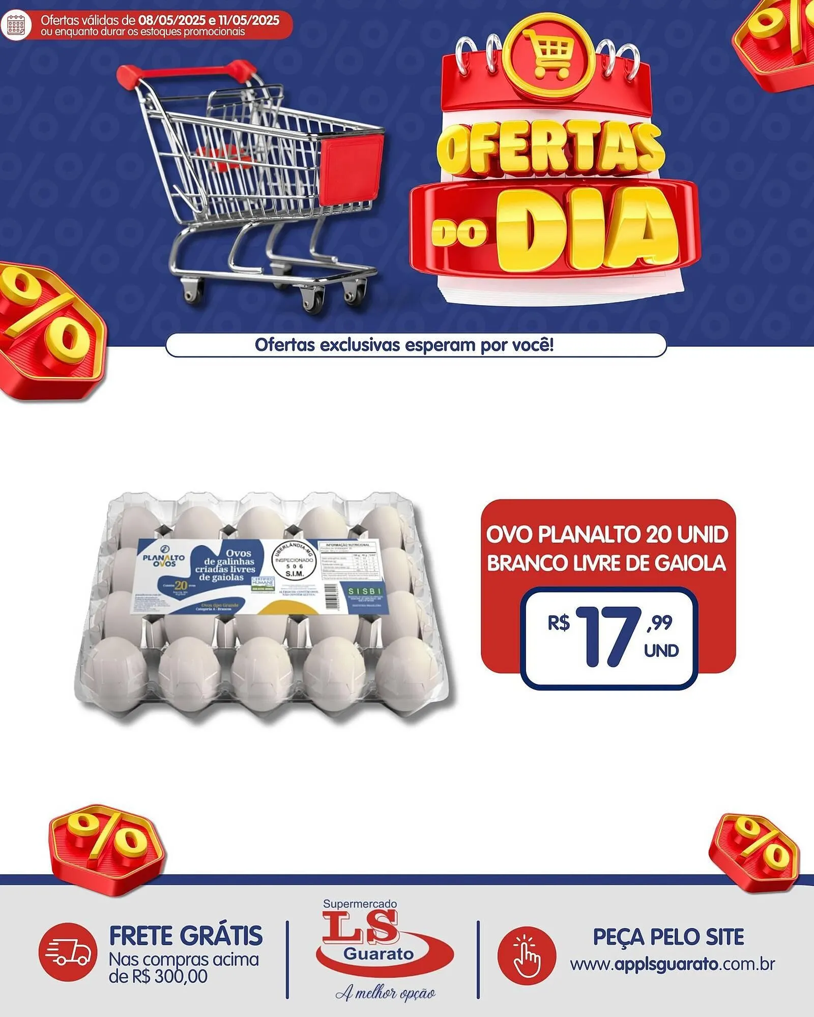 Encarte de Catálogo Supermercado LS Guarato 8 de maio até 11 de maio 2025 - Pagina 4