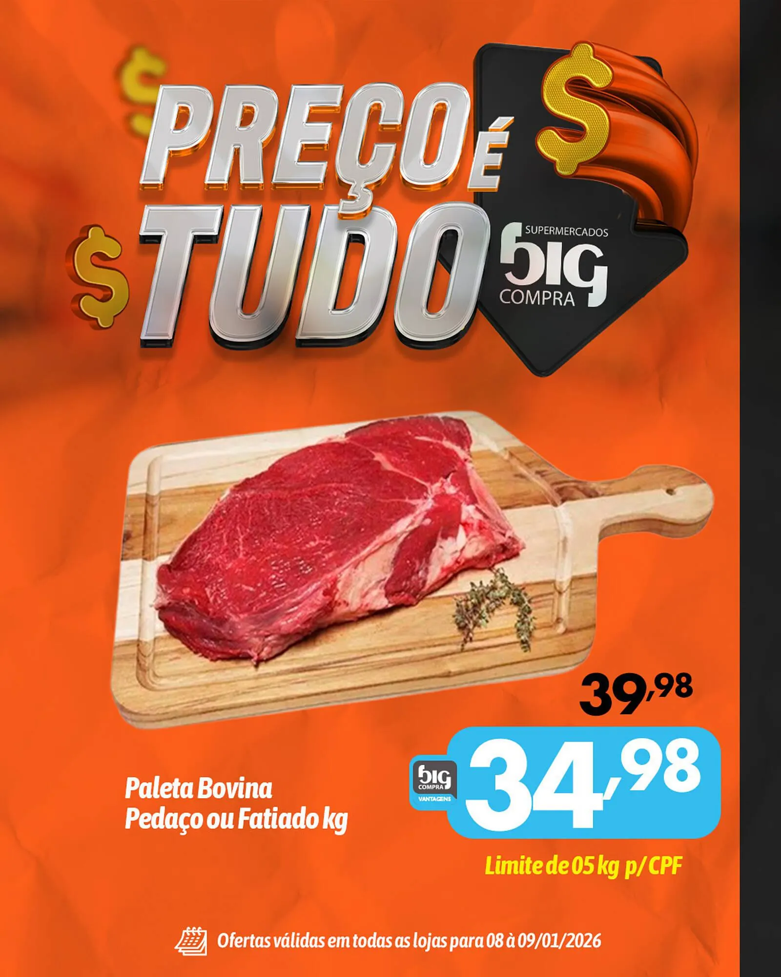 Encarte de Catálogo Supermercados Big Compra 8 de janeiro até 9 de janeiro 2026 - Pagina 5