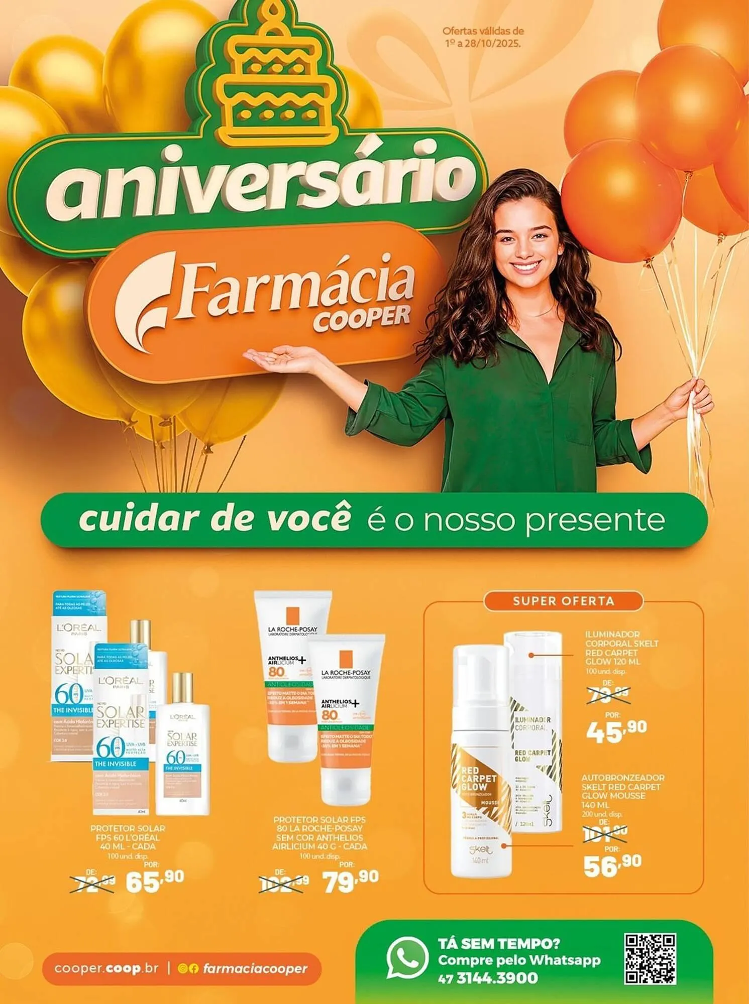 Encarte de Tabloide Cooper 1 de outubro até 28 de outubro 2025 - Pagina 1