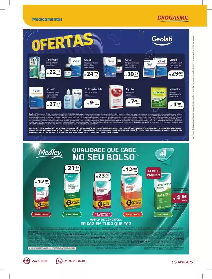 Encarte de Abril de 2025 9 de abril até 1 de maio 2025 - Pagina 3