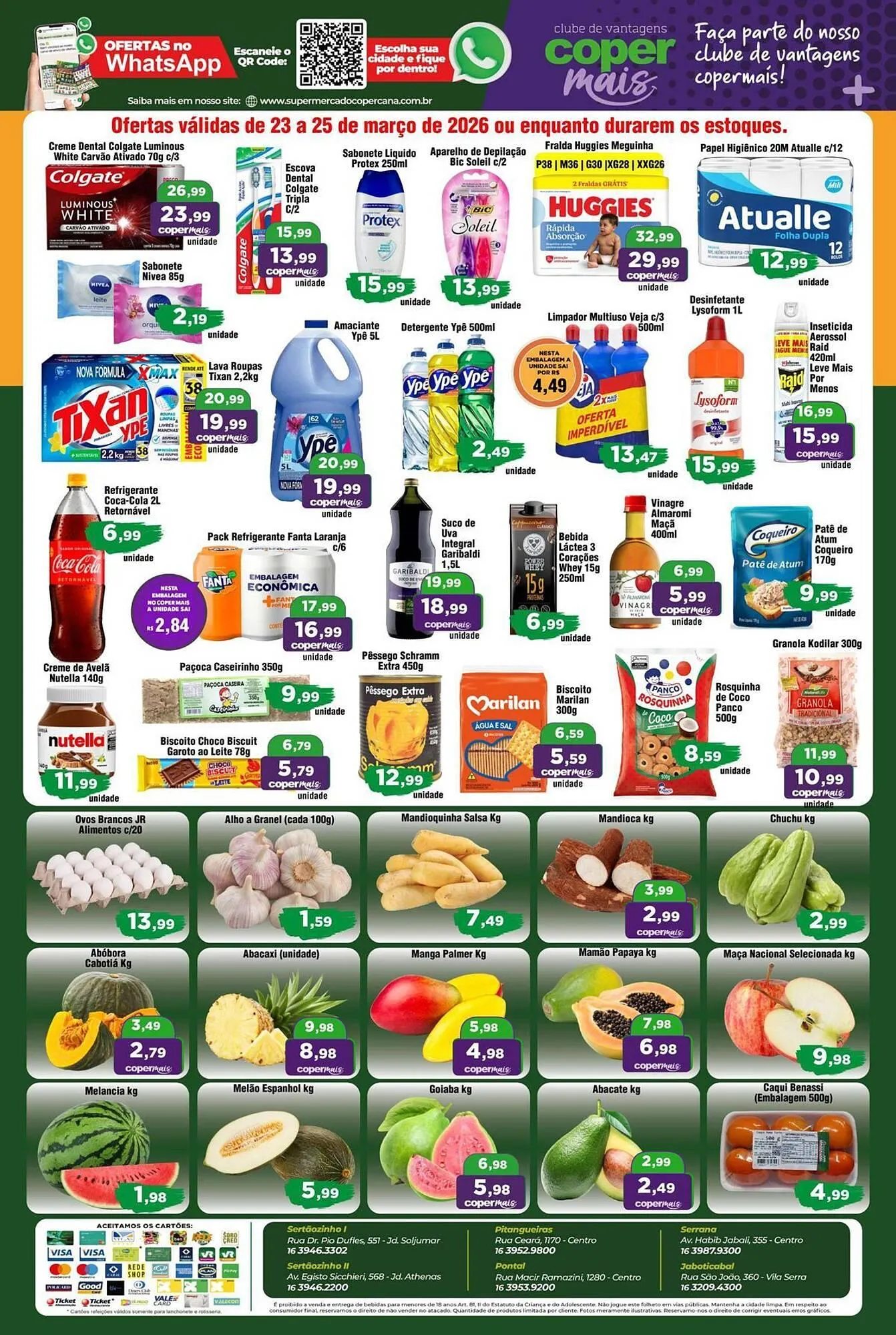 Encarte de Tabloide Copercana 23 de março até 25 de março 2026 - Pagina 2
