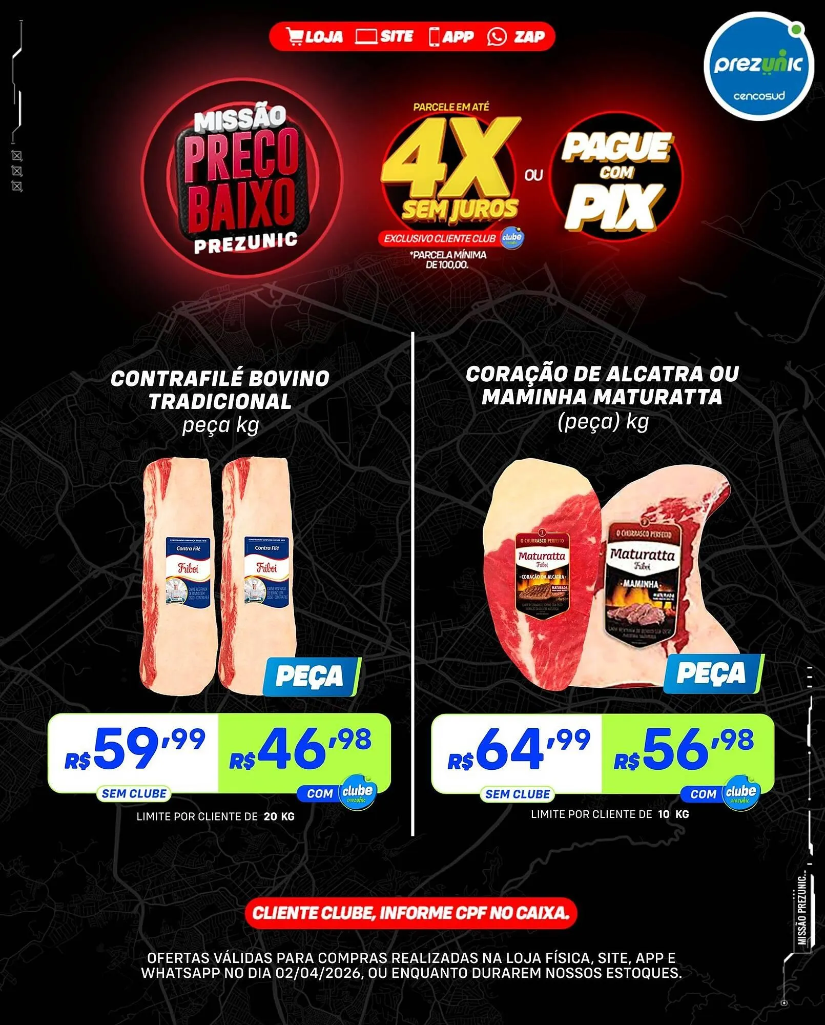 Encarte de Encarte Prezunic 2 de abril até 2 de abril 2026 - Pagina 1