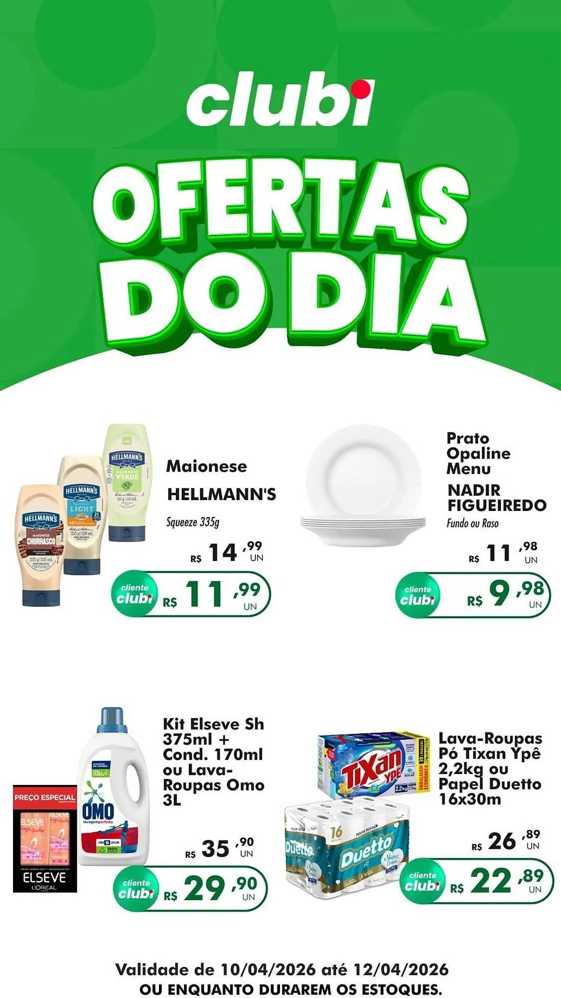 Encarte de Catálogo Irani Supermercados 10 de abril até 12 de abril 2026 - Pagina 1